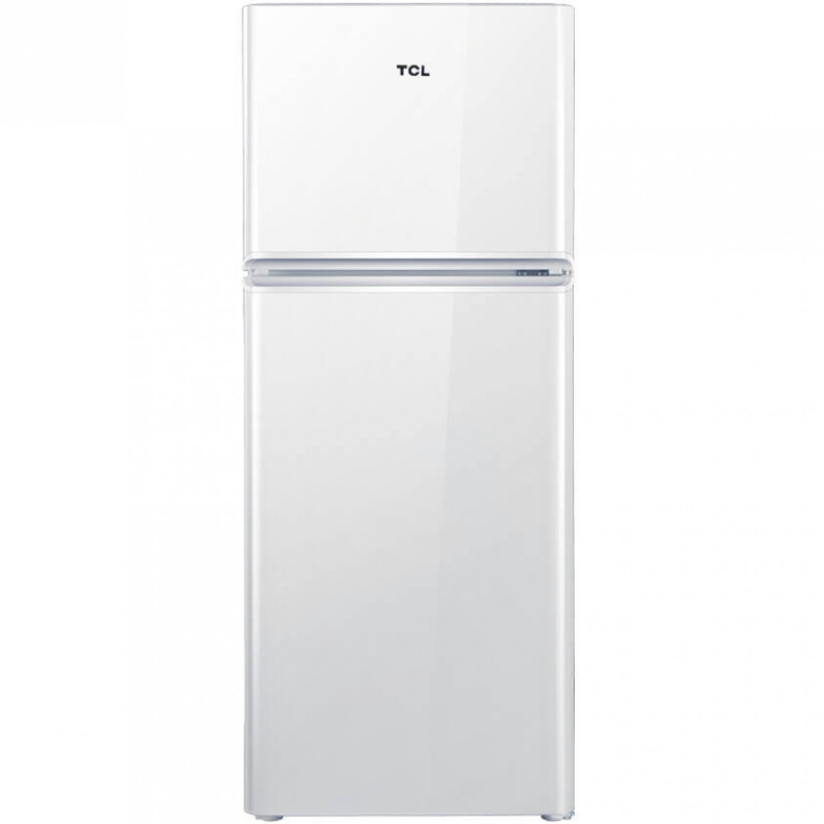 TCL 120升 节能养鲜家用 双门冰箱 小家用BCD-120C珍珠白