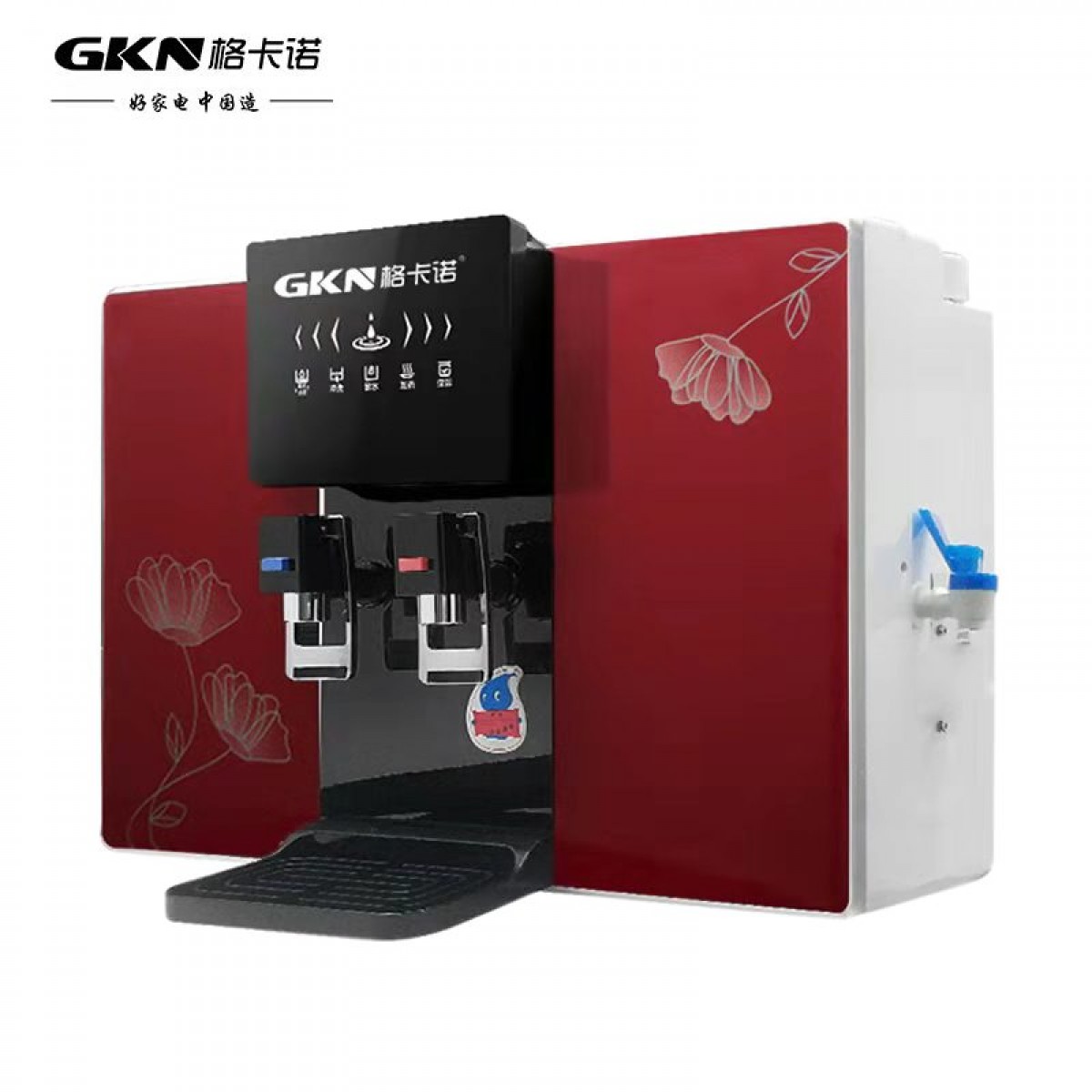 格卡诺 7代  GKN-RO-100    加热一体机 大显示屏款 GKN-RO-100（红）