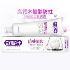 舒客防蛀固齿牙膏140g
