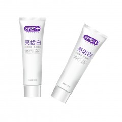 舒客亮齿白牙膏（竹炭+天然珍珠）210g 加量不加价