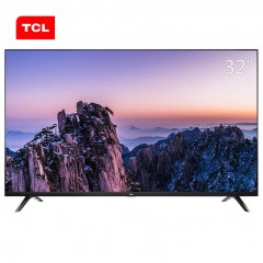 TCL 32A160 32英寸经典蓝光电视 超窄边薄型设计(黑色)