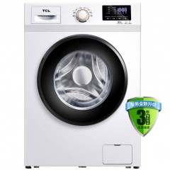 TCL 10公斤 滚筒洗衣机全自动（芭蕾白）TG-V100B 芭蕾白