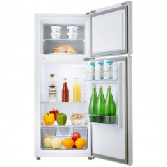 TCL 120升 节能养鲜家用 双门冰箱 小家用BCD-120C珍珠白