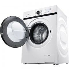 TCL 9公斤滚筒洗衣机TG-V90B芭蕾白