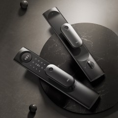 TCL夜间人脸识别指纹锁智能锁家用锁密码锁推拉式全自动指纹锁C级锁芯未关门提醒自动反锁K6X 【2020旗舰款K6X】人脸识别+全自动